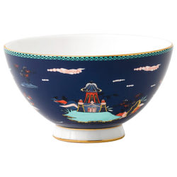 Wedgwood Wonderlust Pagoda Bowl, Blue/Multi, Dia.11cm